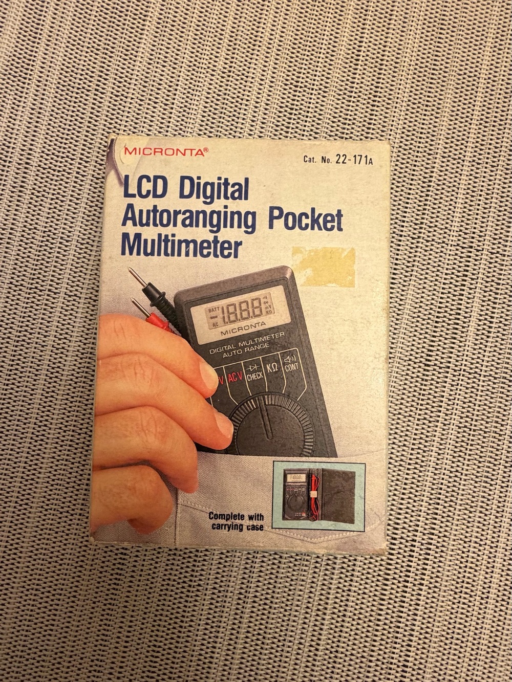 Micronta LCD Digital Autoranging Pocket Multimeter New/Open Box
